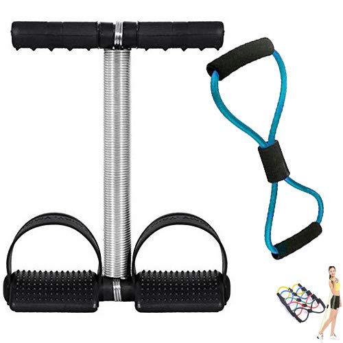 CONSONANTIAM Tummy Trimmer Single Spring Black (With Chest Expander Rope) Weight Loss Abdominal Exerciser/Belly Fat Reducer/Abs Exerciser/Home Gym. (B08T9VM97N) Amazon Price History, Amazon Price Tracker