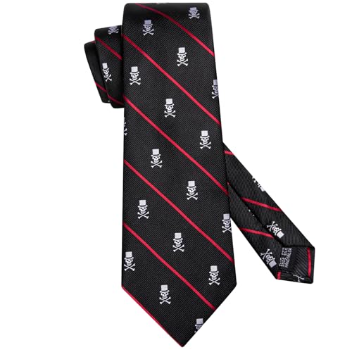 Image of Hi-Tie Men's Tie Sets Silk Paisley Striped Necktie Pocket Square Cuff-links Sets Wedding Business Holiday