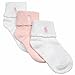 Polo Ralph Lauren girls infant Scallop Turncuff socks 3pairs - 18-24 months