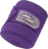  Eskadron 4er Set Fleecebandagen Lavender Gr. Warmblut