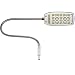USB Portable Reading Lamp with 28 Bright LED Lights and Flexible Gooseneck for Notebook Laptop, Desktop, PC and MAC Computer Keyboard + On/Off Switch Setting (Black)
