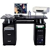 Moderne et élégant : l'aspect du bureau d'ordinateur est tendance et élégant, il y a trois couleurs au choix et convient aux maisons ou aux bureaux avec différents styles de décoration.