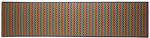 イケヒコ キッチンマット い草 い草マット 国産 ドット柄 Fドロップ マルチ 約60×270cm #8231080