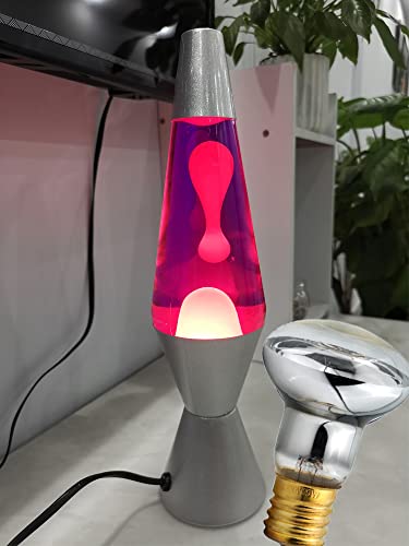 2 Pack Lava Lamp Light Bulb Replacement Flat Light Bulb Glitter Lamps E17 R39 40 Watt Reflector Bulbs (40 Watt) #TOP3