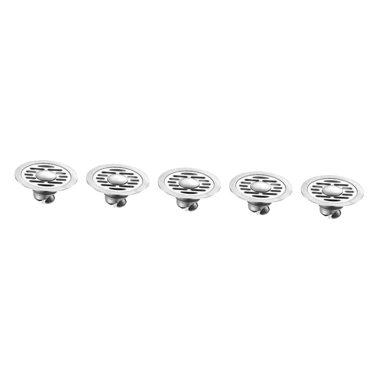 jojofuny 5pezzi Drainer Inossidabile Per Doccia Rifiuti Design Anti-otturamento Per Facile e Installare