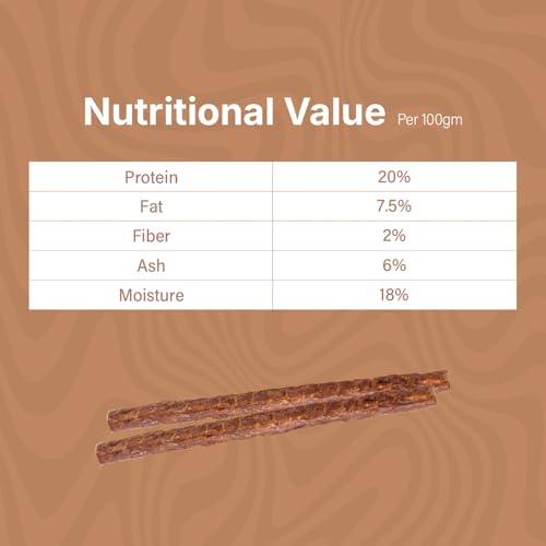 Image of Scrummy Lamb Stick Dog Treats, 70g Soft & Tasty Training Snacks | High Protein, Easy to Digest, Healthy Rewards for Puppies & Adult Dogs