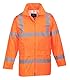 Portwest H440 Herren Leichte Wasserdichte Hi-Vis Regenjacke Orange, M