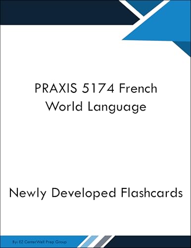 Praxis 5174 French World Language Flashcards