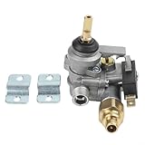 Niederdruck-Gasventil für Kochgeräte, kompatibel mit Standard für private und professionelle Gasinfrastruktur