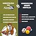 Nosli Natural Toys Snacky Tube für Hunde • Wobbler Snackball Hund • Hundespielzeug Intelligenz • Ohne Farbstoffe • 100% Naturkautschuk • Futterspielzeug & Intelligenzspielzeug