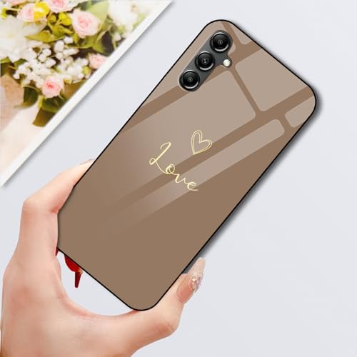 Image of COLORflow Back Cover Compatible with Samsung Galaxy A14 5G / 4G | Heart Notes Color Customized | Shockproof TPU Bumper with Camera Protection Back Cover Compatible with Samsung Galaxy A14 5G / 4G