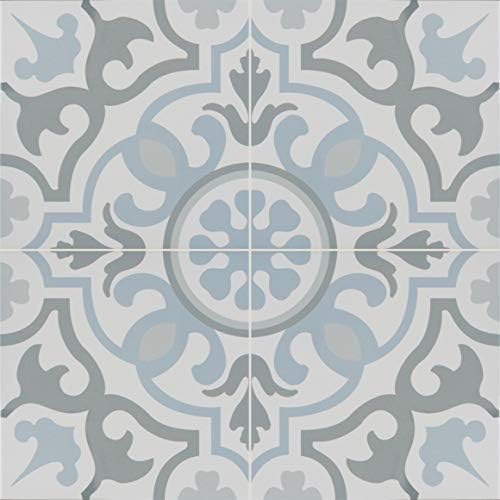 MSI Blume Encaustic 8 in. x 8 in. Sample Glazed Porcelain Wall Tile for Bathroom, Floor Tile, Kitchen Backsplash and Countertop Tile