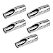 BCP 5PCS 1/2 NPT Stainless Steel Automatic Pig Nipple Water Drinker Feeder Waterer for Piglets, Growers