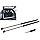 Rear Liftgate Tailgate Lift Supports Struts Shocks Gas Springs for 2002-2006 Cadillac Escalade,2000-2004 GMC Yukon, Compatible with Chevrolet 2000-2004 Suburban Tahoe SG230064,2pcs,with Screwdriver