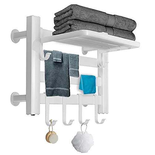 Radiador toallero eléctrico de aluminio que elimina la humedad en el baño