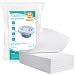 Oumee 90 Count Absorbent Commode Pads for Bedside Commode Bucket, Commode Liners Pads with Absorbent Gel, Potty Liner Pads for Adults Portable Toilet Bags Bedpans
