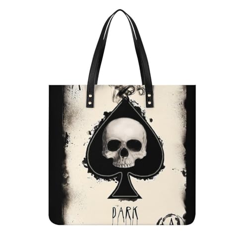 Tote bag de voyage As De Pique Crâne pour femmes parfait pour vos sorties