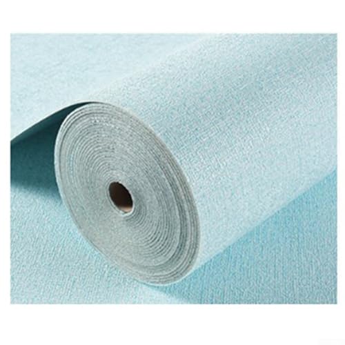Vootnifig Rollo de papel tapiz autoadhesivo, impermeable, reduce el ruido, aislante térmico, para decoración del hogar, 50 x 300 cm, color azul