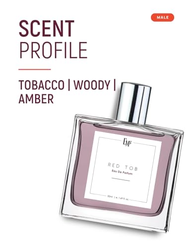 Image of EM5 Red Tob | Unisex Perfume | EDP Spray for Men & Women | Strong and Long Lasting Fragrance | Spicy Tobacco Woody | Gift for Him /Her