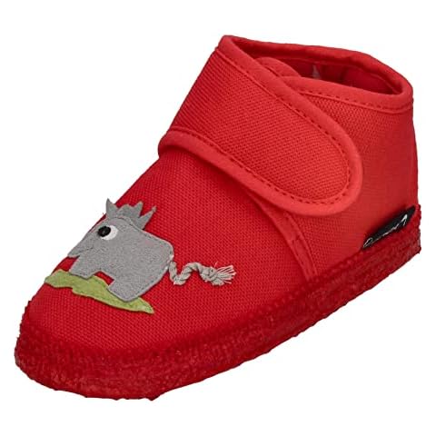NANGA Baby Krabbelschuhe Dumbo rot 23 Cover