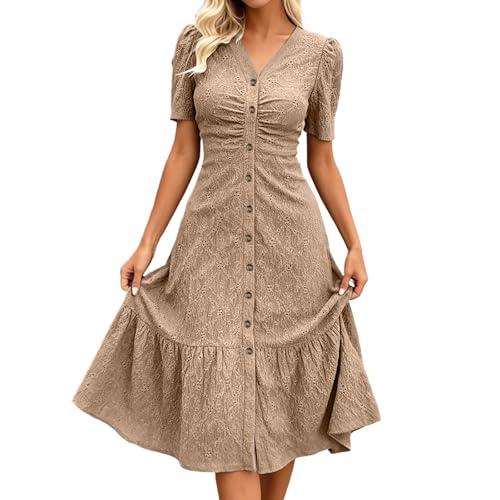 Vestido de playa cómodo monocolor suave transpirable y elegante
