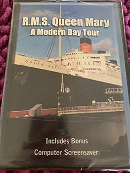 DVD R.M.S. Queen Mary A Modern Day Tour Book