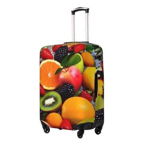 Colorful Fruit Luggage Cover for Suitcase Tsa Approved, Washable Suitcase Protector Fits 18-32 Inch Anti-scratch Suitcase Cover Carry on Luggage Sleeve Travel Baggage Cover2