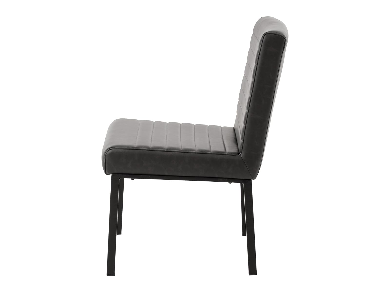 Woodkings XXL Stuhl Wingston | Schwerlaststuhl bis 250kg I Kunstlder I ideal für Esszimmer, Büro, Wartebereich | Stabil (grau)