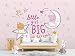 Oedim Fotomural Vinilo Adhesivo Peppa Pig Little Girl Big Dreams, Producto Oficial, Vinilo Adhesivo Decorativo para Habitaciones, decoración para Paredes