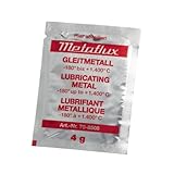 Titanium Metal Lubricant Spray & Corrosion Inhibitor| Industrial Heavy Duty Metal Lubricant Based On Titanium| Non-Flaking, Nickel, Copper and Aluminum-Free by Metaflux (0.14 Oz Pouch)