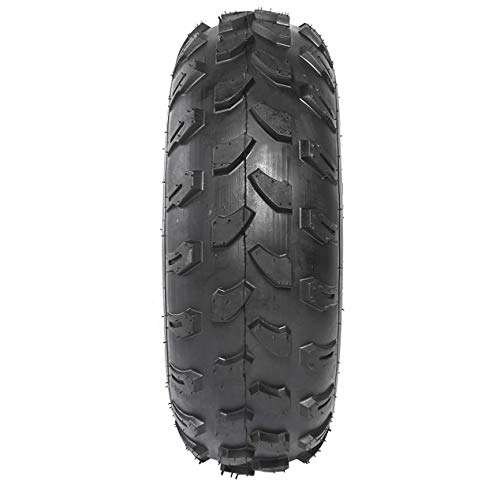 TDPRO Pack of 2 ATV Tires and Rims 19x7-8 Tubeless 4PR Ply Wheels for Go Kart Quad Bike 4 Four Wheelers