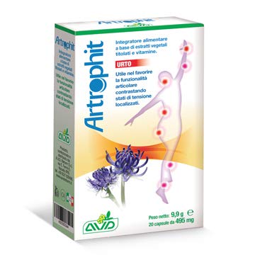 Artrophit urto - integratore per il benessere delle articolazioni - 20 capsule