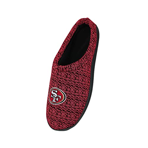Image of FOCO NFL mens Poly Knit Cup Sole Slipper