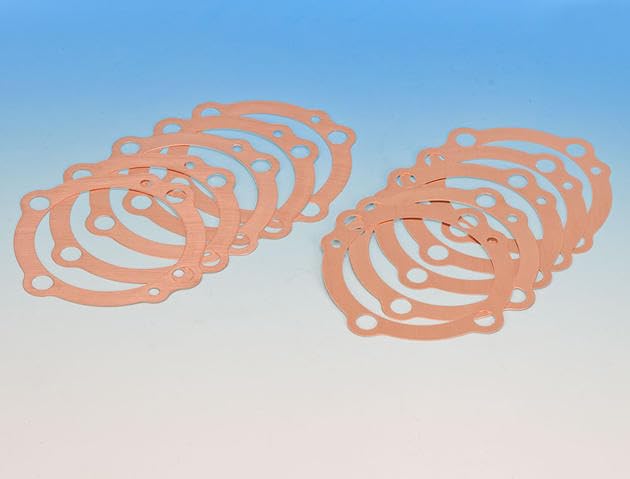 ATV&UTV Replace Parts & Accessories for James Cylinder Head Gaskets Copper 10-Pack for Harley Davidson Sportster 1972-1973 Mod-BBM45-FV17931