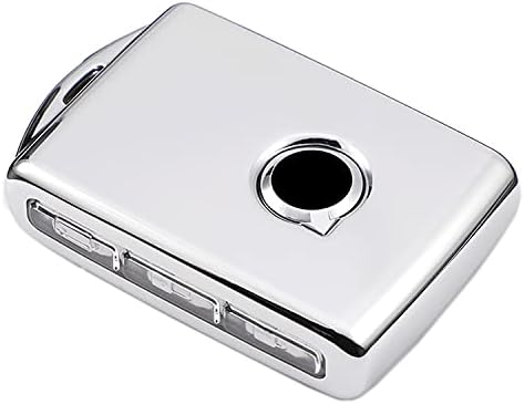 Key Fob Cover for Volvo Soft TPU Smart Key Case Holder Fits for 2017-2021 Volvo XC40 XC60 XC90 S90 V90