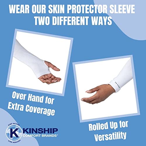 Arm Protector Sleeves for Elderly Thin Skin, Bruising, Sun Protection, Men, Women