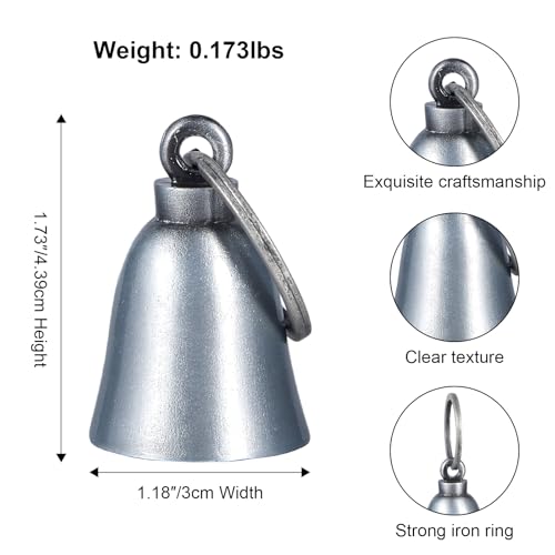 Dream Apparel Motorcycle Bells for Bikers Guardian Angel Gremlin Motorcycle Bells for Motorcycle Rider Key Chain for Luck