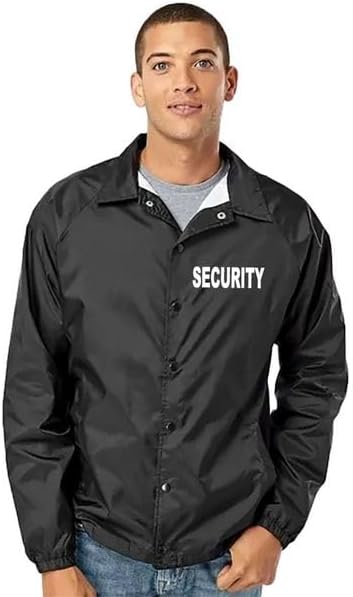 Cold Harbor Service and First Responders Coach Jacket Collection One Event Staff Windbreaker Police Security Constable - Image 2