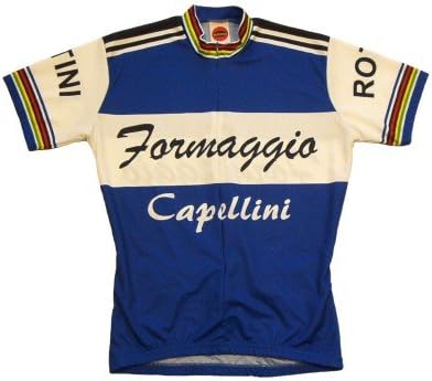 Formaggio Retro Blue Bicycle Jersey Xx-large