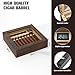 Cigar Humidor Cigar Accessories Set, Cigar Humidor Box with Humidifier Gift for Men