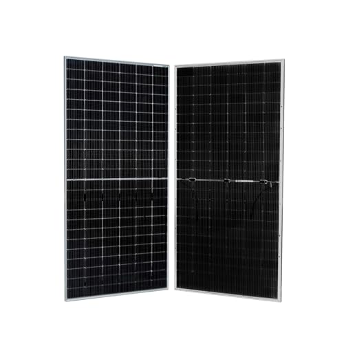 Image of WAAREE II Pack of 2 II 445 Watt II Framed Dual Glass Bifacial Solar Panels (Bi-31-445, Pack of 2 (1kw))