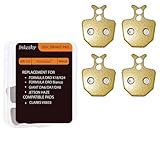Inkesky Disc Brake Pads, Metal, Compatible with Jetson Haze Electric Bike, Formula ORO K18 /K24/Bianco, Giant DA6 DA7 DA8,Clarks VX833-2 Pairs