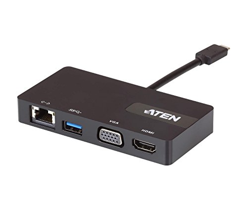 Amazon | ATEN USB-C マルチポート対応ミニドッキングステーション