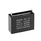 Este condensador CBB61 es ideal para comenzar y mejorar el funcionamiento de un motor monofásico en un sistema de alimentación eléctrica de 50 Hz (60 Hz).