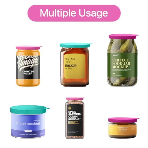 image for SPOT Pet Food Can Covers - Reusable Lids for Cat or Dog Food Tin -Fits