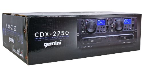 Gemini CDX2250 Dual 2U CD/Mp3 Mobile Player