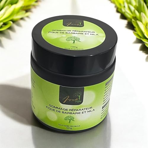 Gommage réparateur figue de barbarie et nila 100g pour tous types de peau