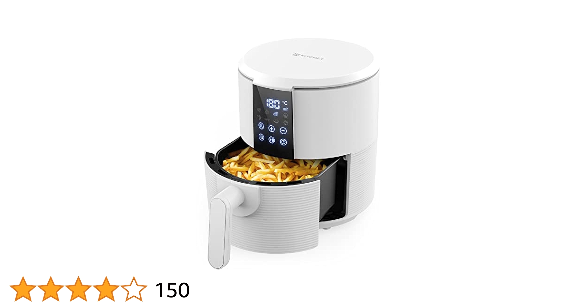 Amazon.co.jp: エアフライヤー ノンフライヤー KITCHER 大容量