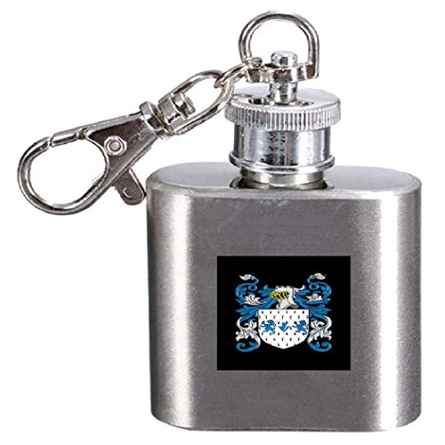 Flasque avec blason Hannan petit format 28,3 ml objet héraldique - 2