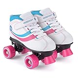 patines 4 ruedas talla 38 para mujer Botas con cordones y cierre de velcro